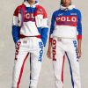 Valkoiset miesten Ralph Lauren Polo Sport -väriset fleecehousut Valkoiset miesten Ralph Lauren Polo Sport -väriset fleecehousut
