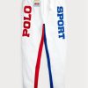 Valkoiset miesten Ralph Lauren Polo Sport -väriset fleecehousut Valkoiset miesten Ralph Lauren Polo Sport -väriset fleecehousut