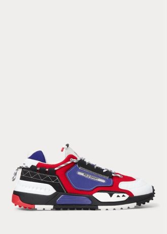 Valkoiset miesten Ralph Lauren PS200 tennarit Valkoiset miesten Ralph Lauren PS200 tennarit