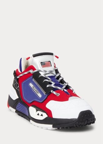 Valkoiset miesten Ralph Lauren PS200 tennarit Valkoiset miesten Ralph Lauren PS200 tennarit