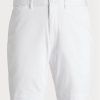 Valkoiset miesten Ralph Lauren Räätälöidyt Stretch Twill -shortsit Valkoiset miesten Ralph Lauren Räätälöidyt Stretch Twill -shortsit