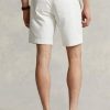 Valkoiset miesten Ralph Lauren Stretch Straight Fit chino shortsit