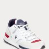 Valkoiset miesten Ralph Lauren Trackster 200 -lenkkarit
