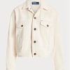 Valkoiset naisten Ralph Lauren The New Denim Project Trucker -takit Valkoiset naisten Ralph Lauren The New Denim Project Trucker -takit