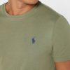Vihreä Miesten Ralph Lauren Chest Logo Crew Neck T-paidat Vihreä Miesten Ralph Lauren Chest Logo Crew Neck T-paidat