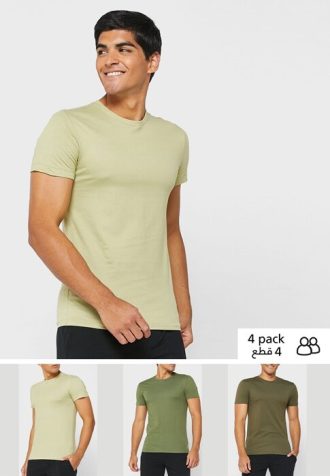 Vihreät Miesten Ralph Lauren 3 Pack Assorted Crew Neck T-paidat
