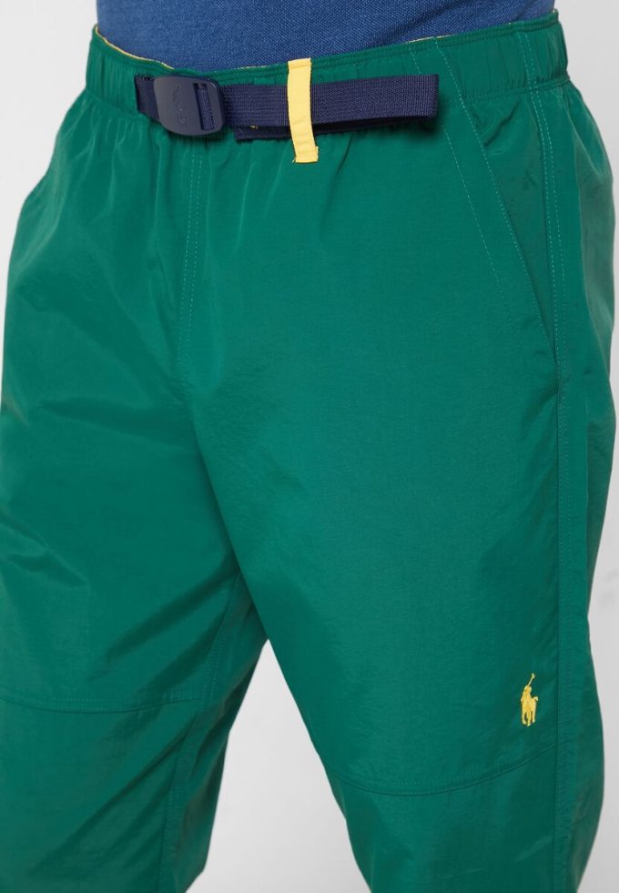 Vihreät miesten Ralph Lauren Essential collegehousut Vihreät miesten Ralph Lauren Essential collegehousut