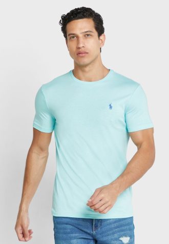 Vihreät Miesten Ralph Lauren Essential Crew Neck T-paidat