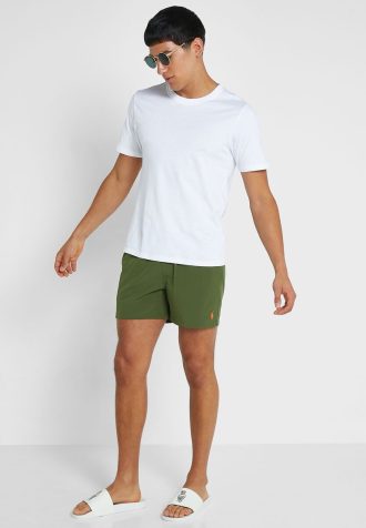 Vihreät miesten Ralph Lauren Essential -shortsit