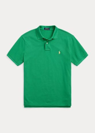 Vihreät miesten Ralph Lauren Ikoniset mesh poolopaidat
