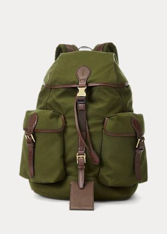 Vihreät miesten Ralph Lauren -kangasreput