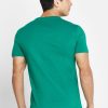 Vihreät miesten Ralph Lauren -logoiset T-paidat