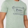 Vihreät miesten Ralph Lauren -logoiset T-paidat Vihreät miesten Ralph Lauren -logoiset T-paidat