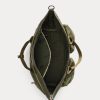 Vihreät miesten Ralph Lauren Nylon Canvas Utility Messenger Laukut Vihreät miesten Ralph Lauren Nylon Canvas Utility Messenger Laukut