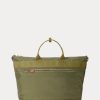 Vihreät miesten Ralph Lauren Nylon Canvas Utility Messenger Laukut Vihreät miesten Ralph Lauren Nylon Canvas Utility Messenger Laukut