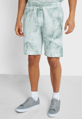 Vihreät miesten Ralph Lauren -printit shortsit