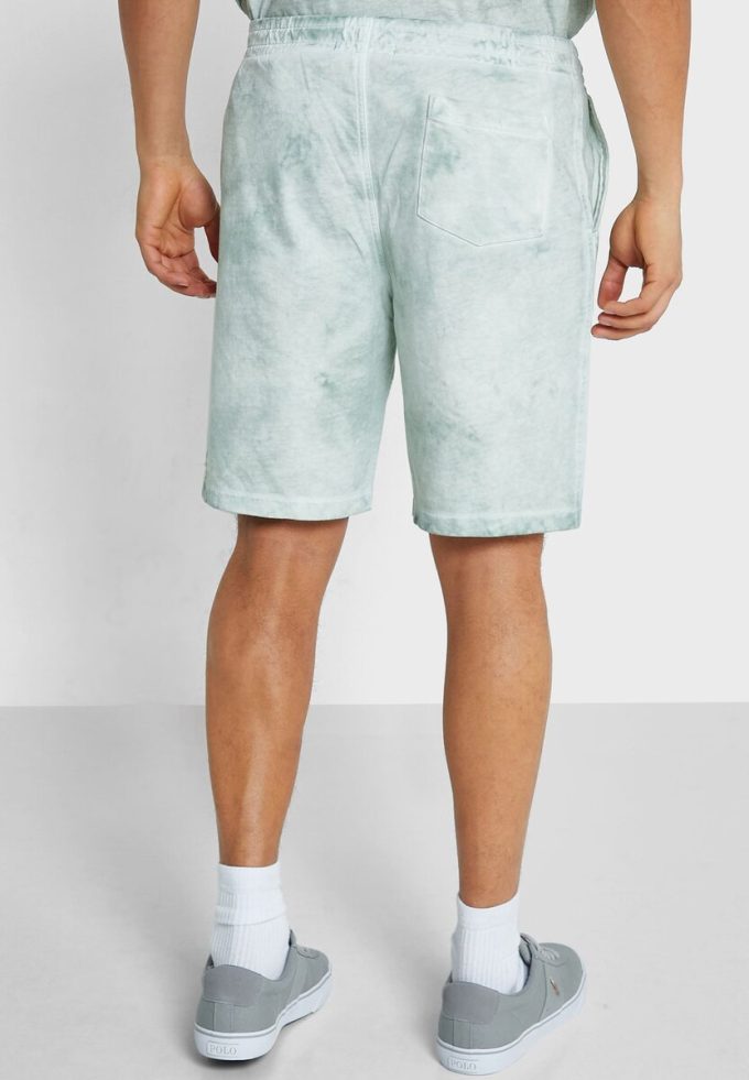 Vihreät miesten Ralph Lauren -printit shortsit Vihreät miesten Ralph Lauren -printit shortsit
