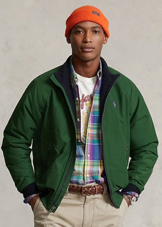 Vihreät miesten Ralph Lauren Raglan -hihaiset takit