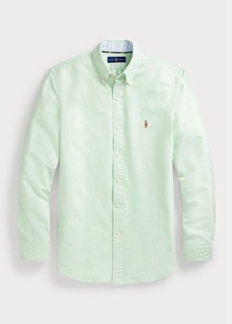 Vihreät miesten Ralph Lauren Slim Fit Oxford paidat