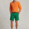 Vihreät miesten Ralph Lauren Stretch Straight Fit chino shortsit Vihreät miesten Ralph Lauren Stretch Straight Fit chino shortsit