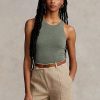 Vihreät naisten Ralph Lauren Cashmere Tankit Vihreät naisten Ralph Lauren Cashmere Tankit