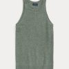 Vihreät naisten Ralph Lauren Cashmere Tankit Vihreät naisten Ralph Lauren Cashmere Tankit