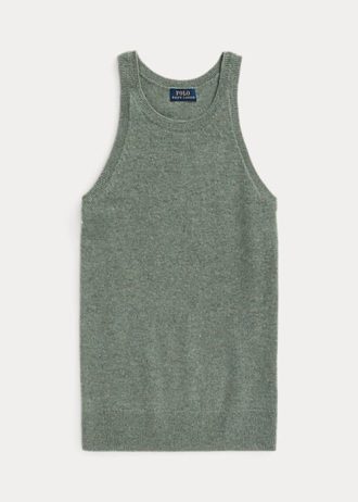 Vihreät naisten Ralph Lauren Cashmere Tankit