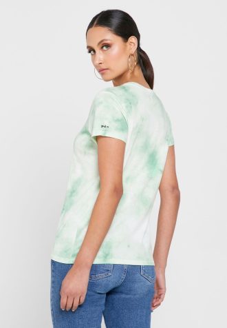 Vihreät naisten Ralph Lauren Crew Neck Graphic T-paidat Vihreät naisten Ralph Lauren Crew Neck Graphic T-paidat