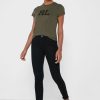 Vihreät Naisten Ralph Lauren Graphic Crew Neck T-paidat Vihreät Naisten Ralph Lauren Graphic Crew Neck T-paidat