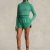 Vihreät naisten Ralph Lauren Ripstop -shortsit Vihreät naisten Ralph Lauren Ripstop -shortsit