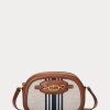 Vnl_lrn Tn/Lrn Tn/Vnl-frn Naisten Ralph Lauren Raidalliset Medium Jordynn Crossbody laukut Vnl_lrn Tn/Lrn Tn/Vnl-frn Naisten Ralph Lauren Raidalliset Medium Jordynn Crossbody laukut