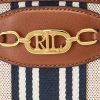 Vnl_lrn Tn/Lrn Tn/Vnl-frn Naisten Ralph Lauren Raidalliset Medium Jordynn Crossbody laukut Vnl_lrn Tn/Lrn Tn/Vnl-frn Naisten Ralph Lauren Raidalliset Medium Jordynn Crossbody laukut