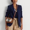Vnl_lrn Tn/Lrn Tn/Vnl-frn Naisten Ralph Lauren Raidalliset Medium Jordynn Crossbody laukut Vnl_lrn Tn/Lrn Tn/Vnl-frn Naisten Ralph Lauren Raidalliset Medium Jordynn Crossbody laukut